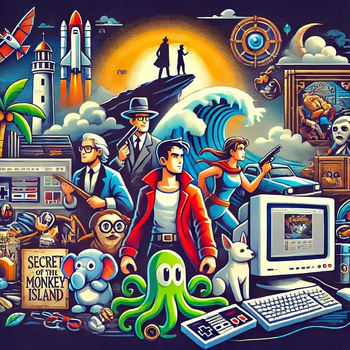 Pixelated Past: The Rise and Fall of the Point-and-Click Adventure Genre