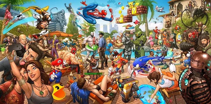 Behind the Pixels: The Unexpected Origins of Popular Video Game Characters