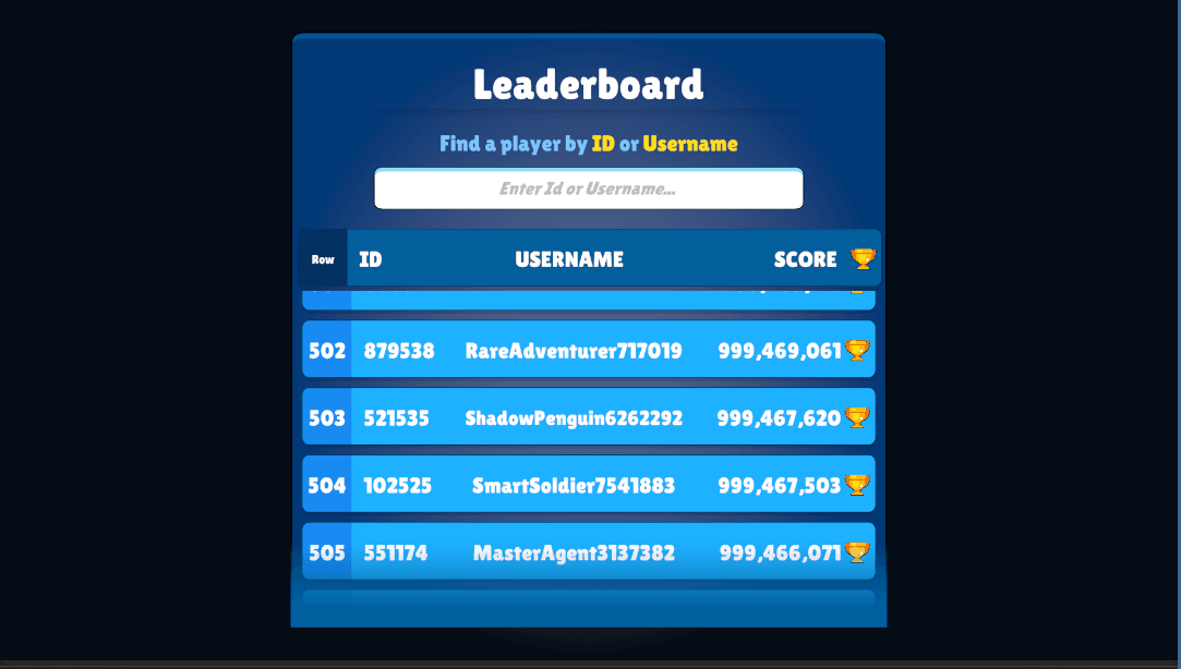 Handling 1 Million Leaderboard Records in Unity with the Job System and Burst