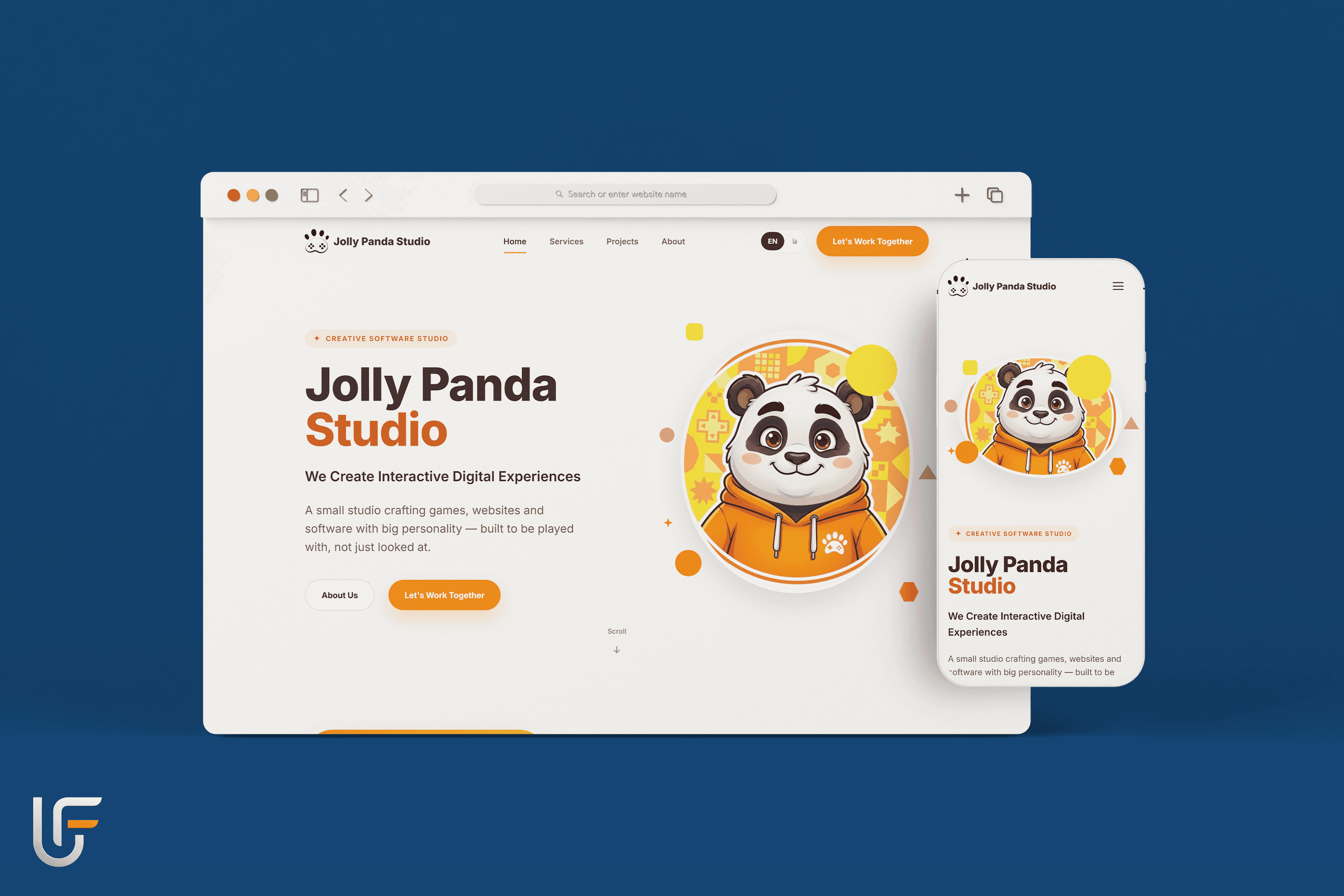 Jolly Panda Website